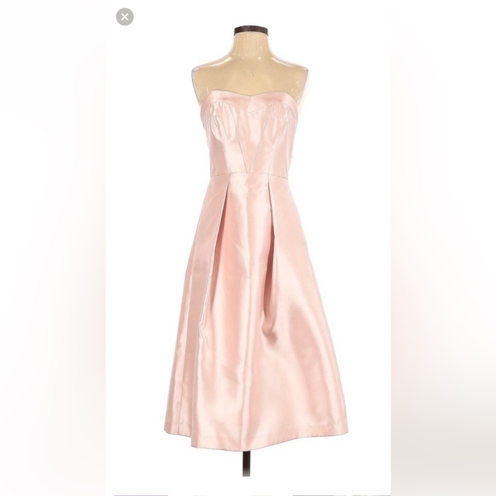 NWT Shoshanna Blush Pink Strapless Dress
